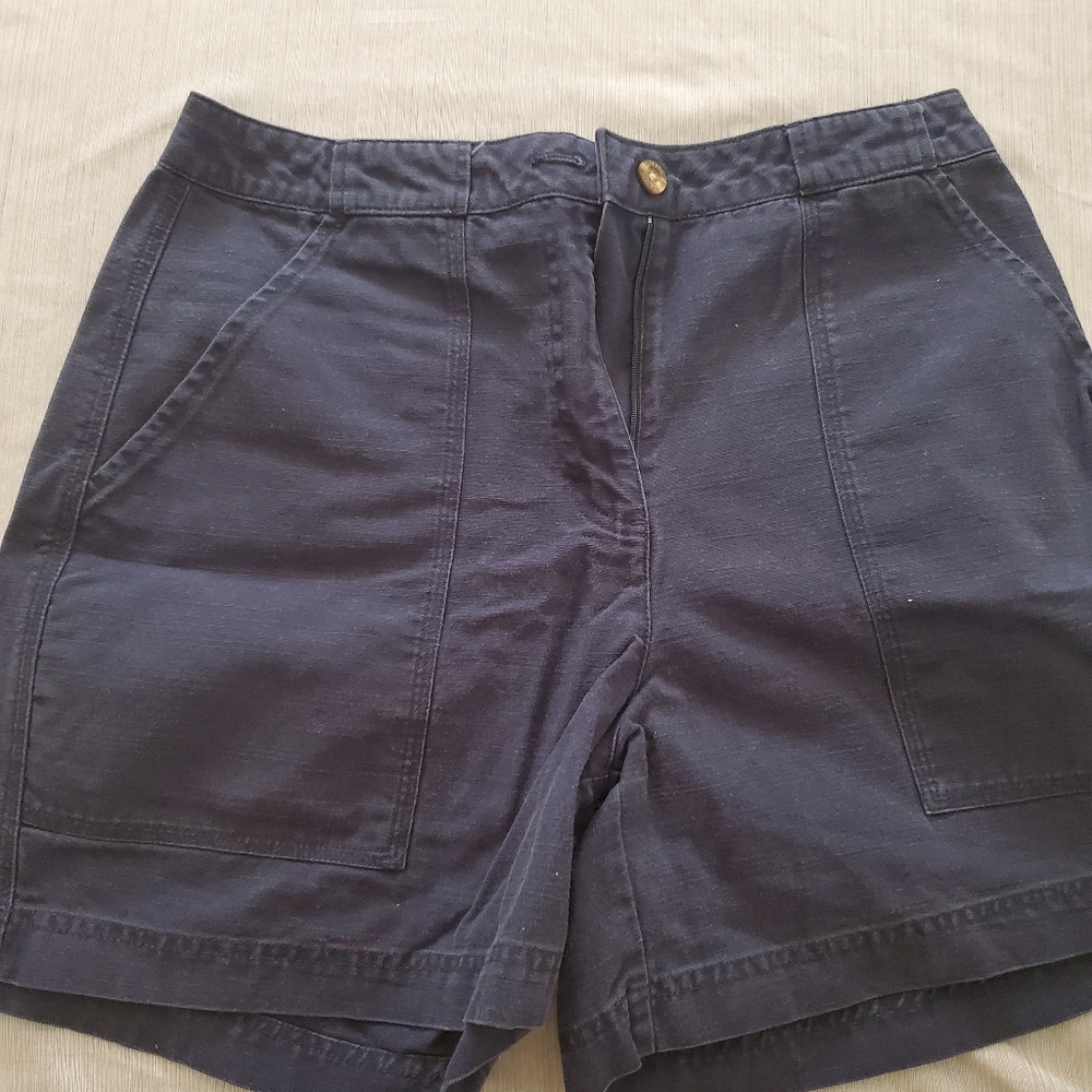 Blue shorts